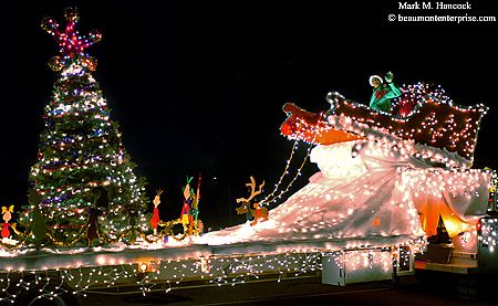 Lumberton Christmas Parade Winter Wonderland Float